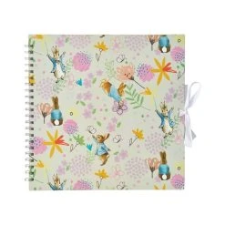 Spiral Bound Peter Rabbit Spring Scrapbook 12 X 12 Inches