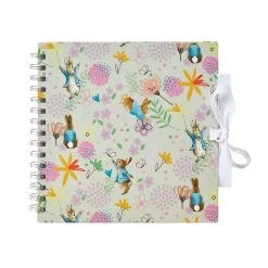 Spiral Bound Peter Rabbit Spring Scrapbook 8 X 8 Inches