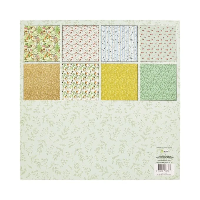 Hobbycraft Watercolour Woodland 12 X 12 Inches Paper Pad 32 Sheets - Image 2