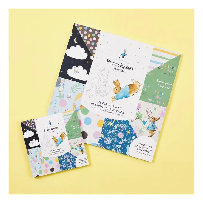 Peter Rabbit Paper Pad 6 X 6 Inches 32 Sheets - Image 3